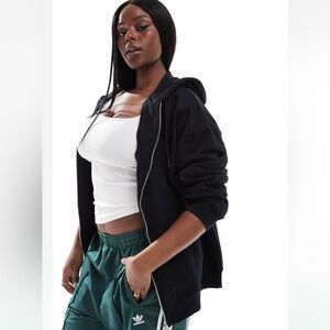 Asos curve zip up hoodie